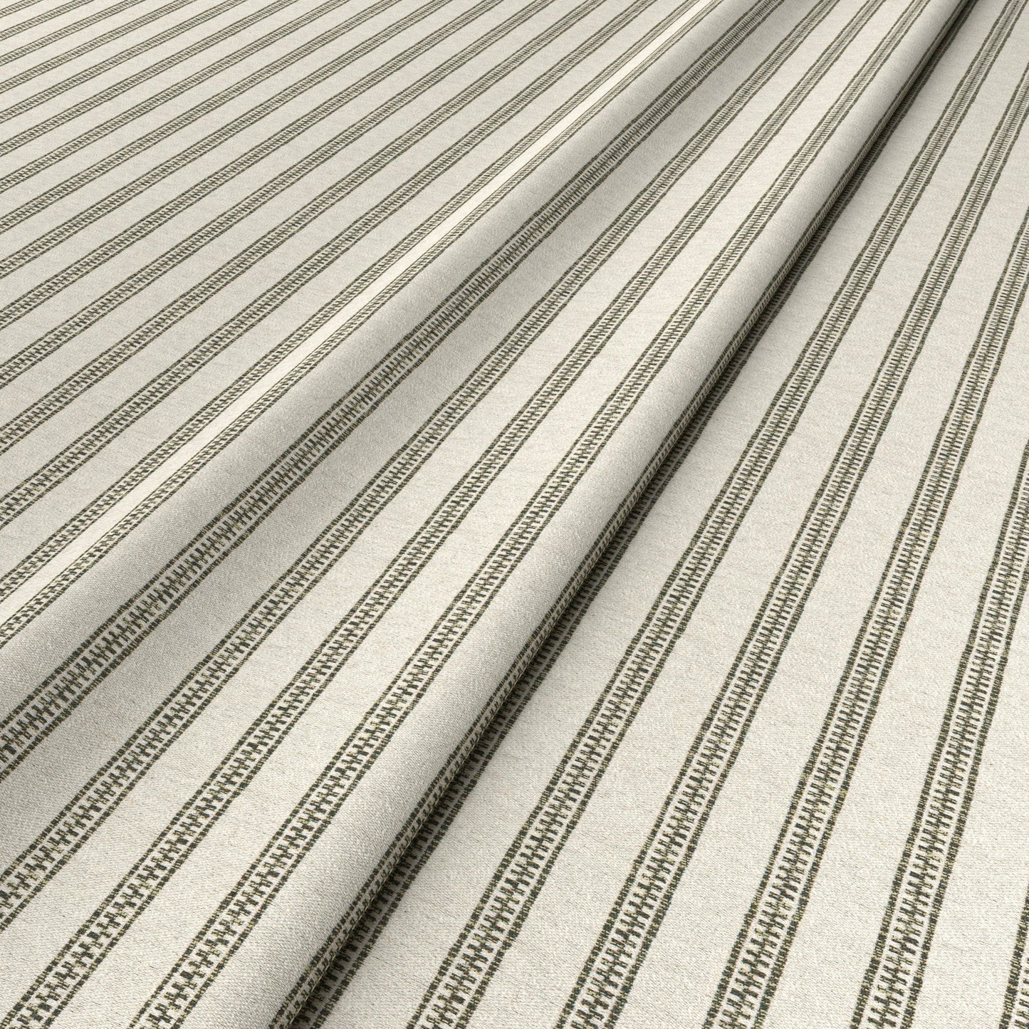 Ticking Stripe Field Fabric