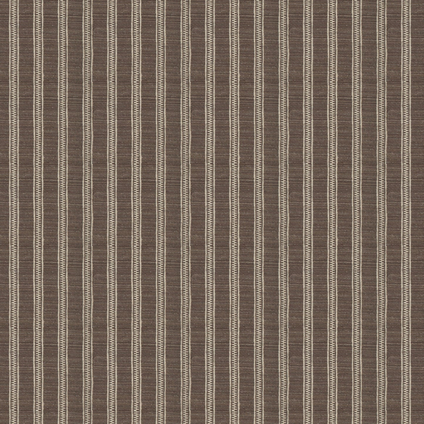 Ticking Stripe Nutmeg Fabric