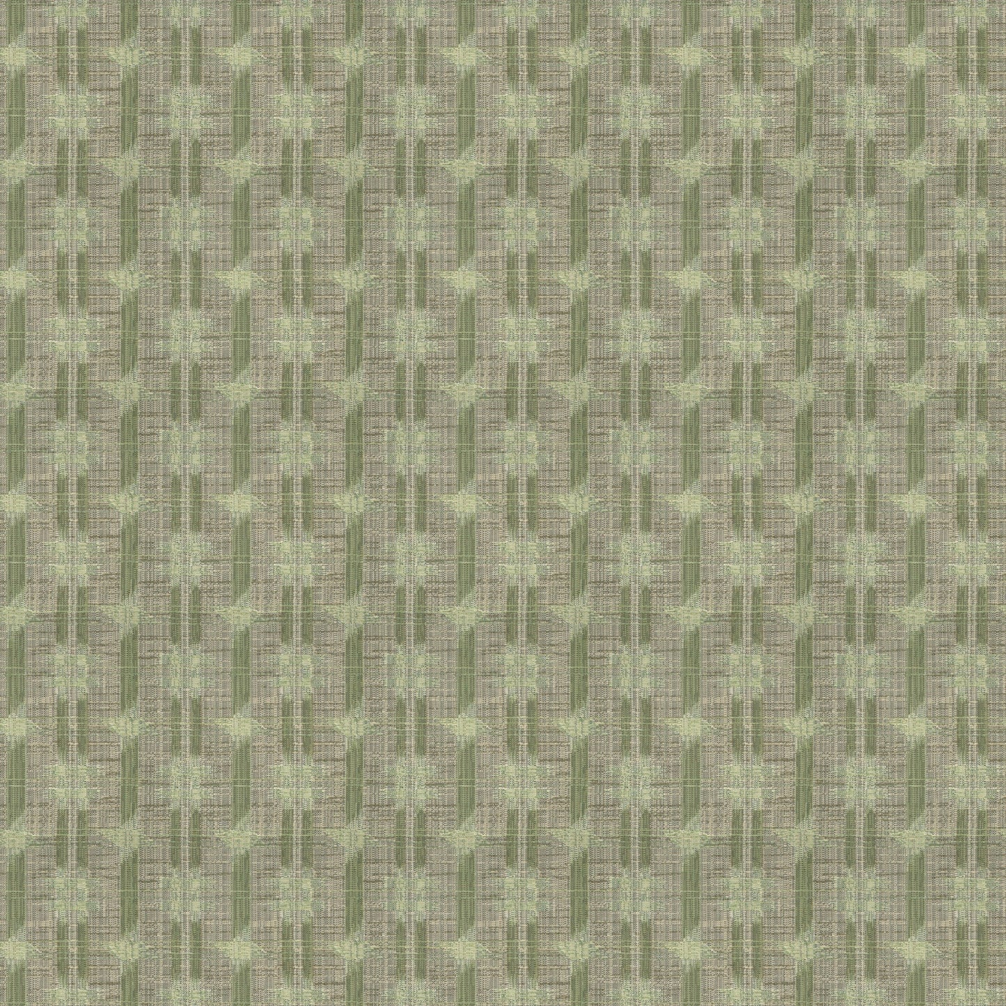 Inca Check Green Fabric