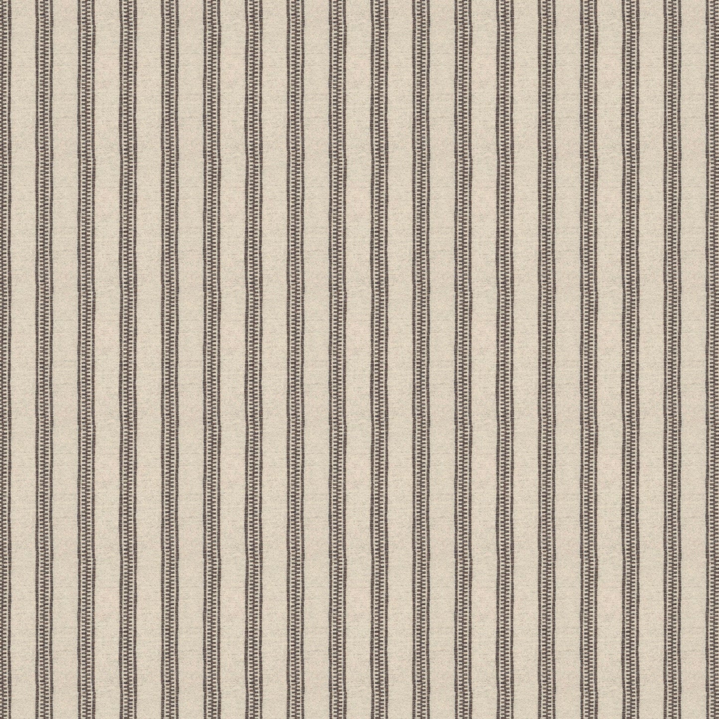 Ticking Stripe Nutmeg Fabric