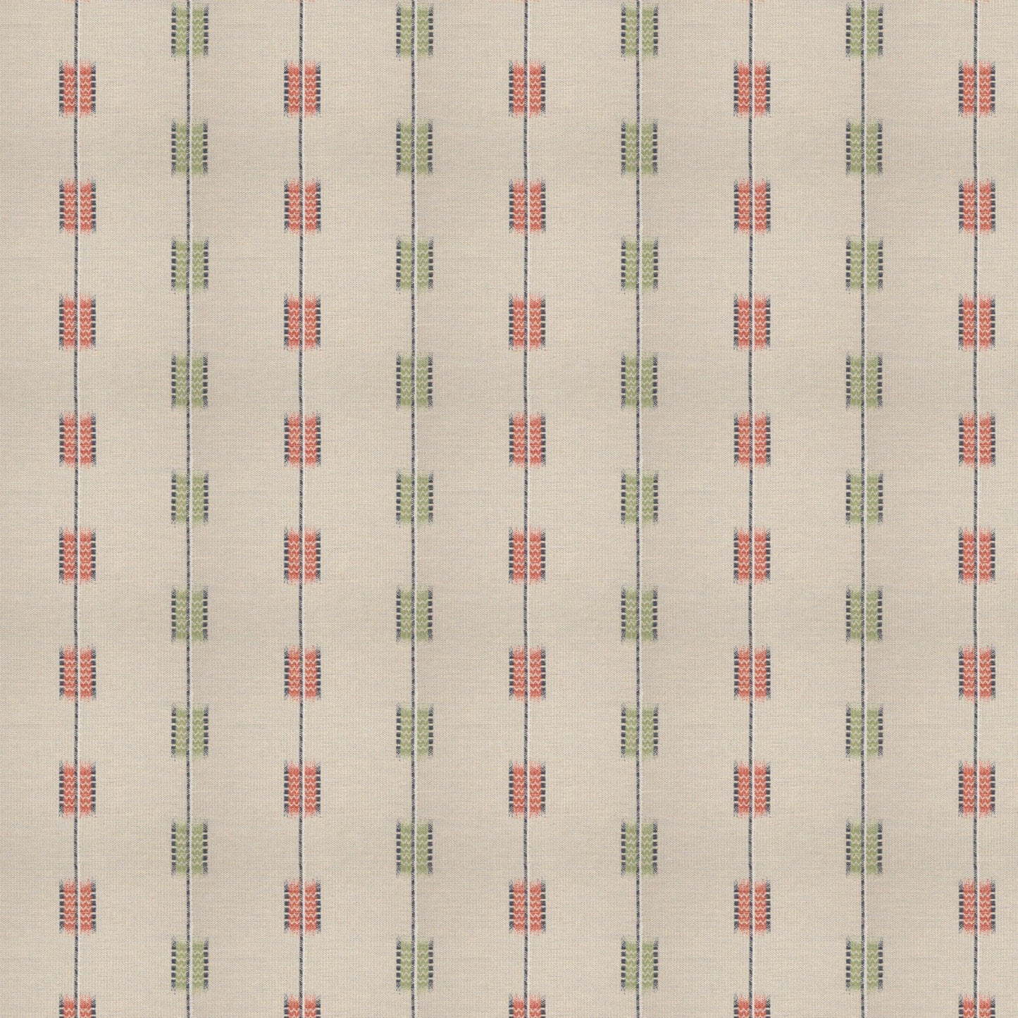 Zig Zag Henna/Muscat Fabric