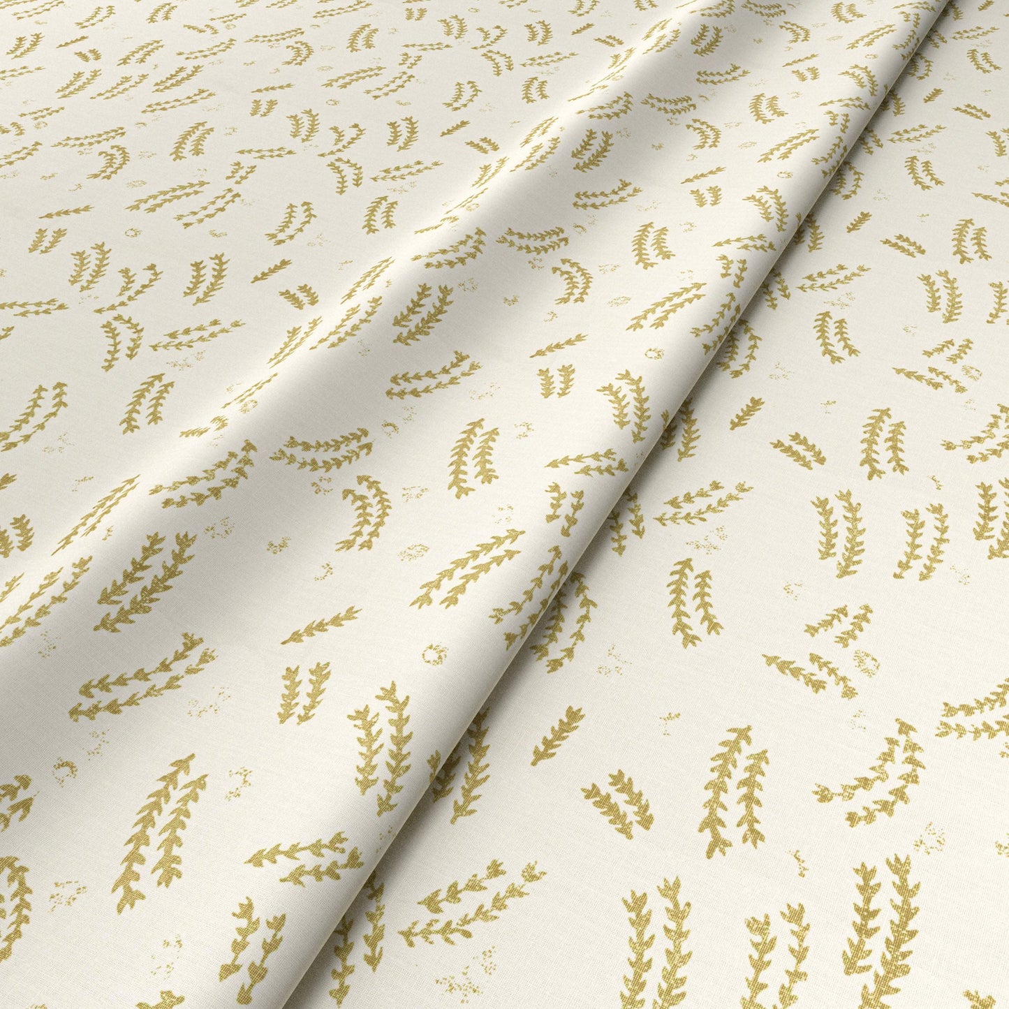 Pasha Sprig Green Fabric