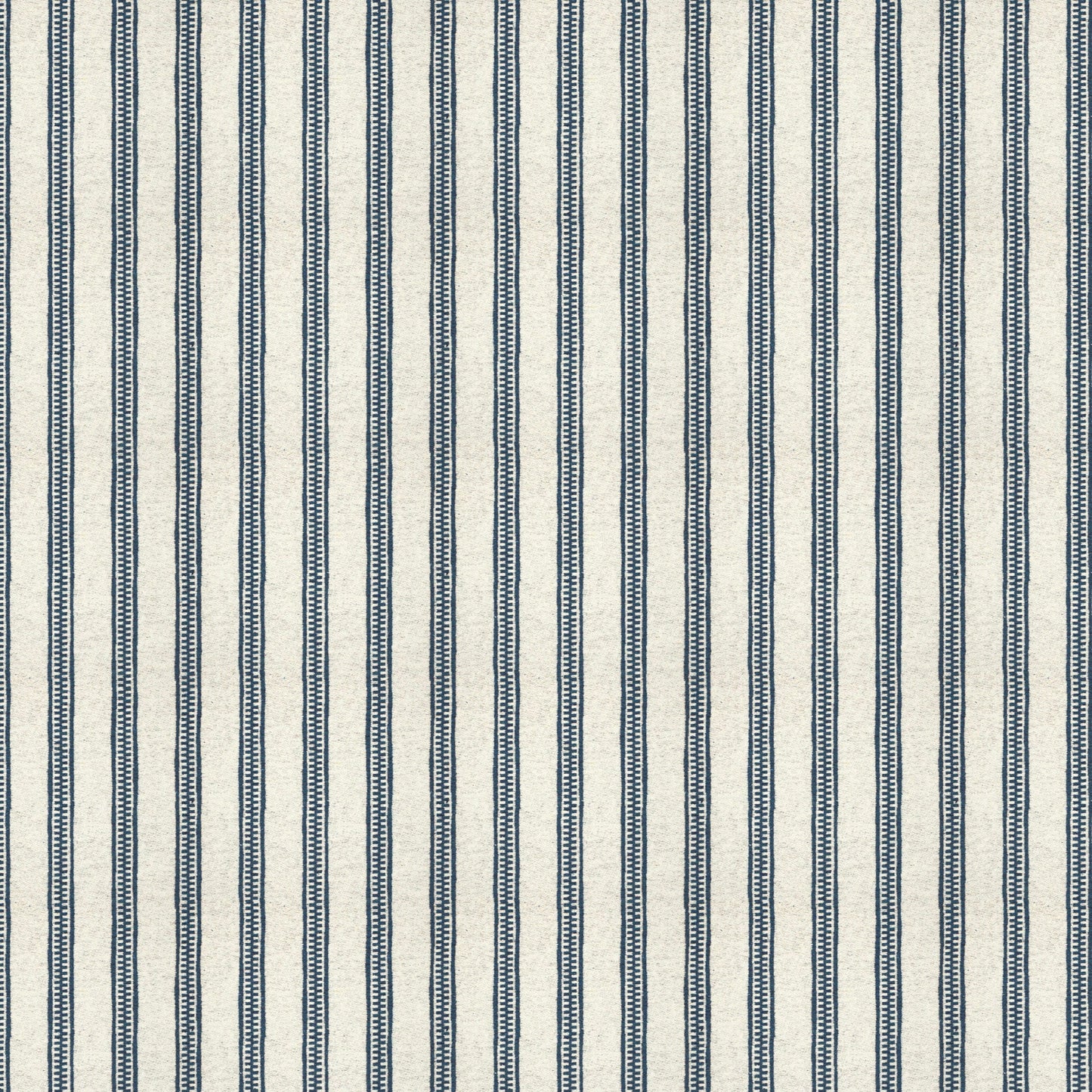 Ticking Stripe Ocean Fabric
