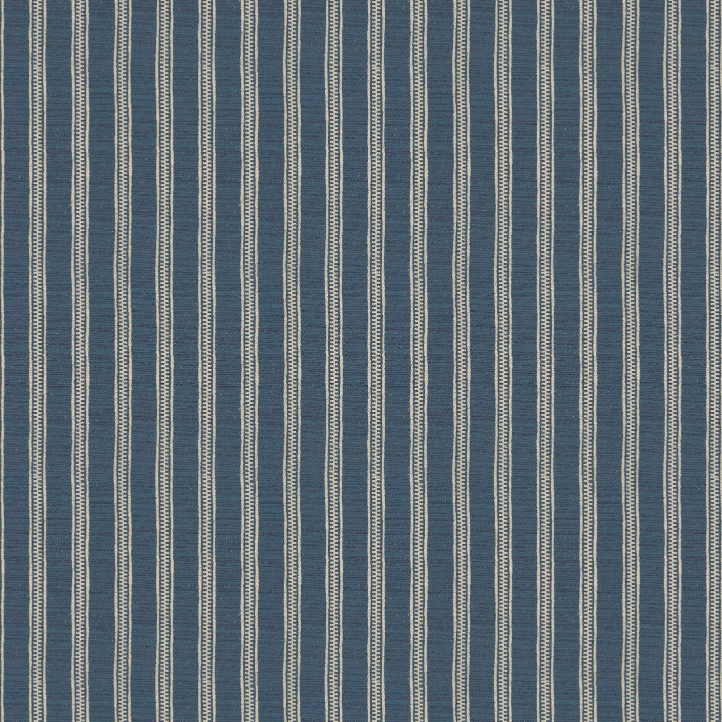 Ticking Stripe Ocean Fabric