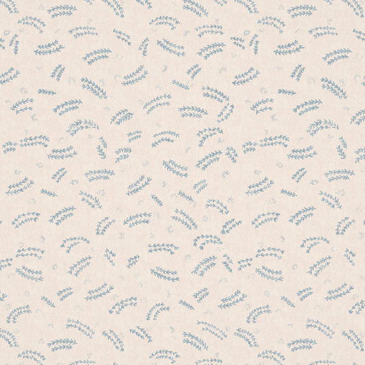 Pasha Sprig Duck Egg Wallpaper Roll