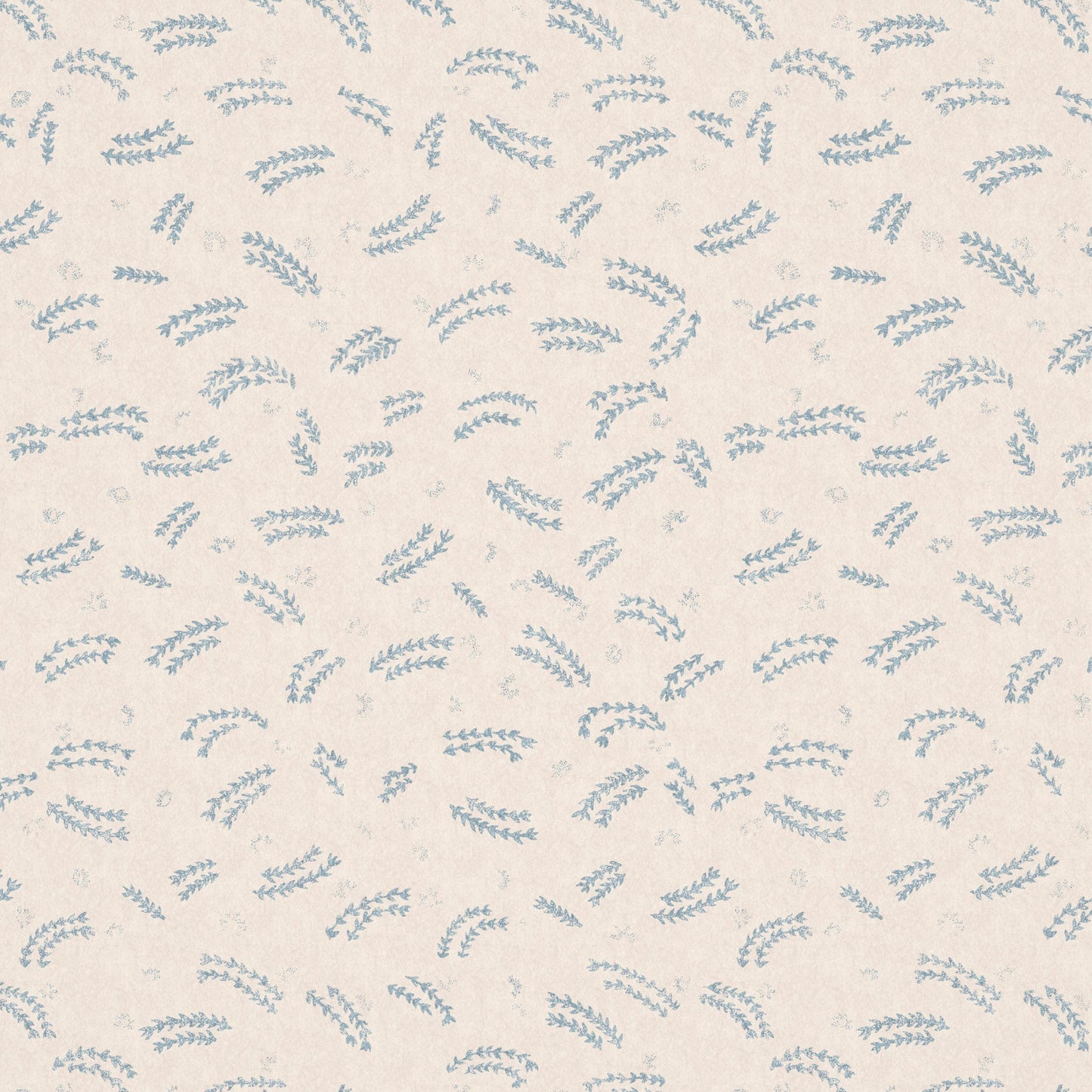 Pasha Sprig Duck Egg Wallpaper Sample