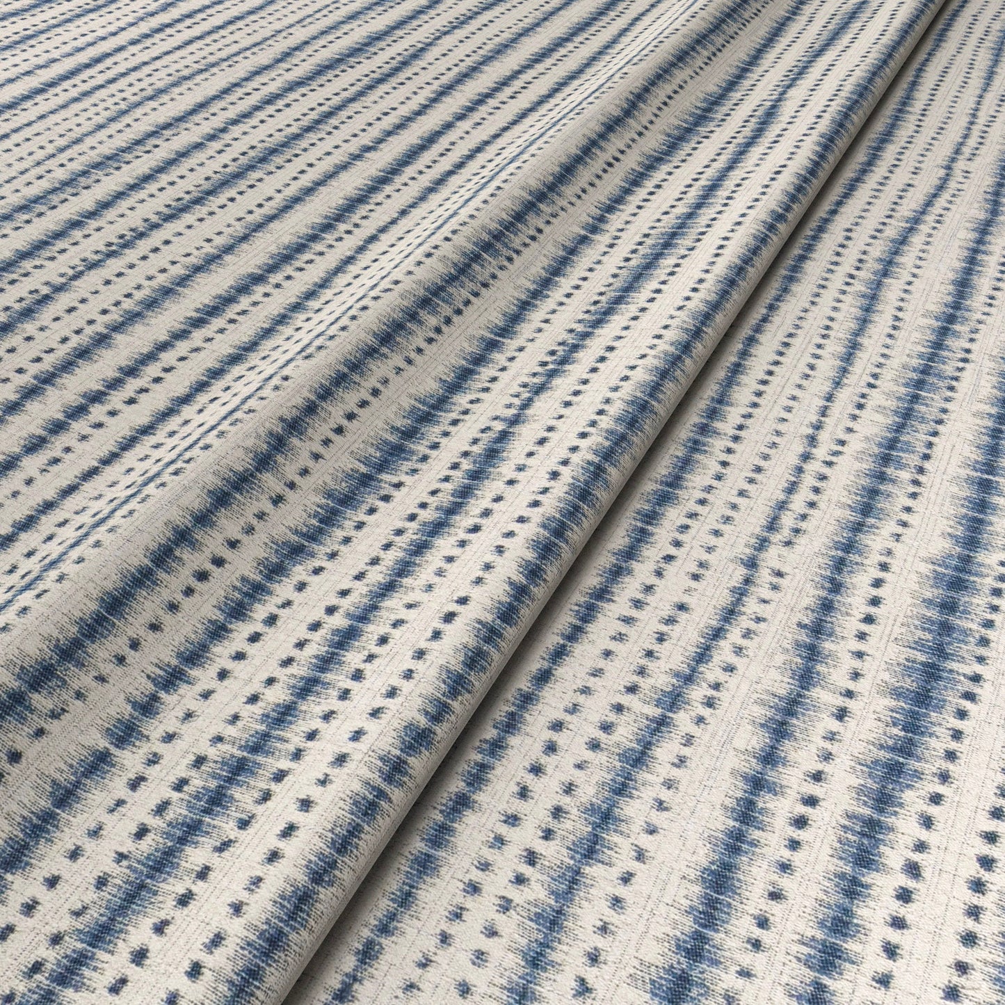 Indigo Stripe Fabric