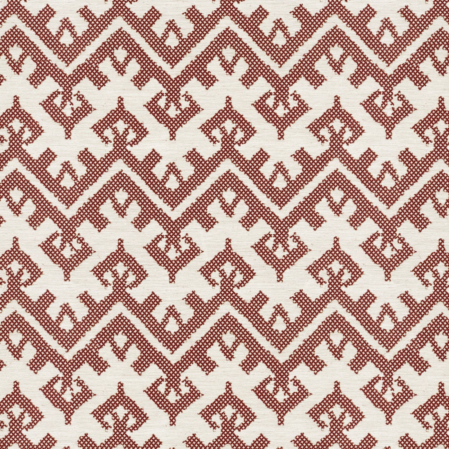 Chennai Weave Wine Fabric