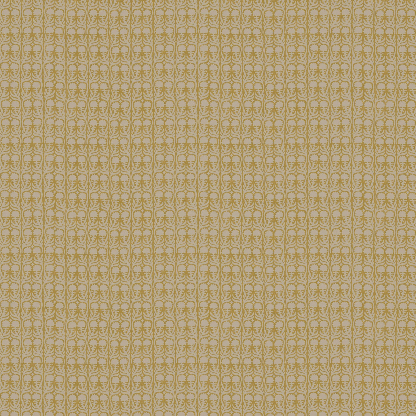 Ashok Yellow on Natural Wallpaper Roll