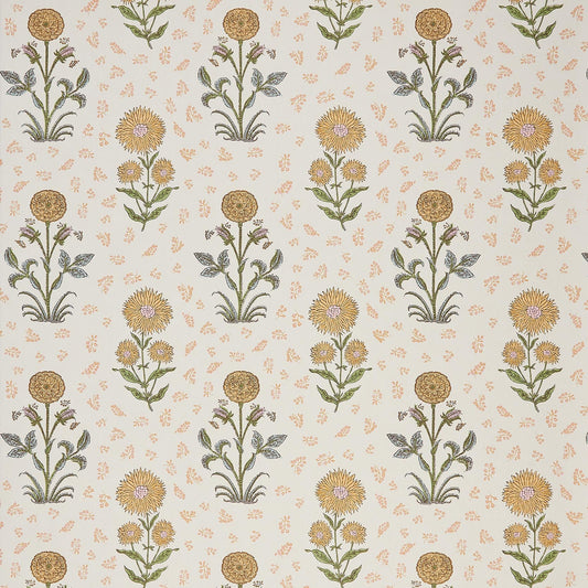 Magda Yellow Wide-Width Wallpaper
