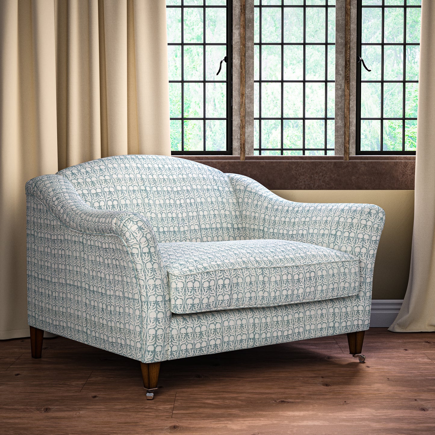 Ashok Duck Egg Fabric